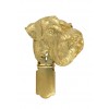 Schnauzer - clip (gold plating) - 1047 - 26878