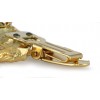 Schnauzer - clip (gold plating) - 1047 - 26881