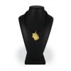 Schnauzer - necklace (gold plating) - 1716 - 25556