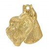 Schnauzer - necklace (gold plating) - 3045 - 31528