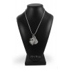 Schnauzer - necklace (silver chain) - 3317 - 34448