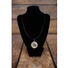 Schnauzer - necklace (silver plate) - 3428 - 34875