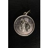 Schnauzer - necklace (silver plate) - 3428 - 34877