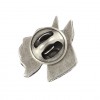 Schnauzer - pin (silver plate) - 2678 - 28853