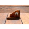 Scottish Deerhound - candlestick (wood) - 3632 - 35814