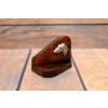Scottish Deerhound - candlestick (wood) - 3632 - 35815