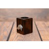Scottish Deerhound - candlestick (wood) - 3968 - 37743
