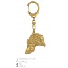 Scottish Deerhound - keyring (gold plating) - 2438 - 27142