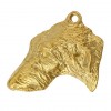 Scottish Deerhound - keyring (gold plating) - 2438 - 27144