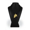 Scottish Deerhound - necklace (gold plating) - 2511 - 27538