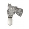 Scottish Terrier - clip (silver plate) - 2585 - 28198