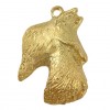 Scottish Terrier - keyring (gold plating) - 843 - 25201