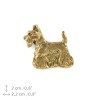 Scottish Terrier - pin (gold) - 1504 - 7498