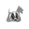 Scottish Terrier - pin (silver plate) - 1533 - 26020
