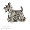 Scottish Terrier - pin (silver plate) - 2665 - 28784