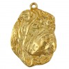 Shar Pei - necklace (gold plating) - 2473 - 27384
