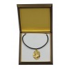 Shar Pei - necklace (gold plating) - 2473 - 27632