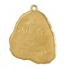 Shih Tzu - keyring (gold plating) - 2845 - 30239
