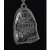 Shih Tzu - necklace (silver cord) - 3185 - 32616
