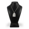 Shih Tzu - necklace (silver cord) - 3185 - 33187