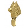 Siberian Husky - clip (gold plating) - 1010 - 26557
