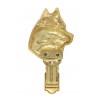 Siberian Husky - clip (gold plating) - 2586 - 28207