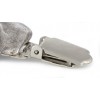 Siberian Husky - clip (silver plate) - 2535 - 27708