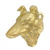 Smooth Collie - keyring (gold plating) - 865 - 30098