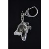 Smooth Collie - keyring (silver plate) - 1821 - 12253