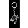 Smooth Collie - keyring (silver plate) - 1821 - 12255