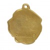 Spanish Mastiff - keyring (gold plating) - 2870 - 30366