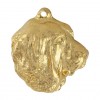 Spanish Mastiff - keyring (gold plating) - 2895 - 30498