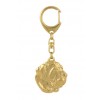 Spanish Mastiff - keyring (gold plating) - 848 - 30061