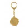 Spanish Mastiff - keyring (gold plating) - 848 - 30063