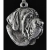 Spanish Mastiff - necklace (silver chain) - 3328 - 33836