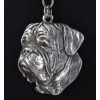 Spanish Mastiff - necklace (silver plate) - 2960 - 31171