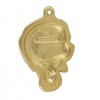 St. Bernard - keyring (gold plating) - 2871 - 30371