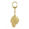 St. Bernard - keyring (gold plating) - 2871 - 30372