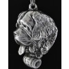 St. Bernard - necklace (silver chain) - 3330 - 33850