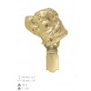 Staffordshire Bull Terrier - clip (gold plating) - 1021 - 26636