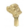 Staffordshire Bull Terrier - clip (gold plating) - 1021 - 26637