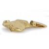 Staffordshire Bull Terrier - clip (gold plating) - 1021 - 26639