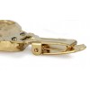 Staffordshire Bull Terrier - clip (gold plating) - 1021 - 26641