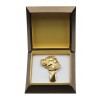 Staffordshire Bull Terrier - clip (gold plating) - 2596 - 28557