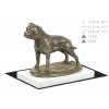 Staffordshire Bull Terrier - figurine (bronze) - 4567 - 41236