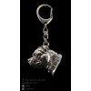 Staffordshire Bull Terrier - keyring (silver plate) - 2050 - 17194
