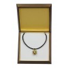 Staffordshire Bull Terrier - necklace (gold plating) - 2493 - 27652
