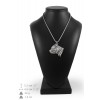 Staffordshire Bull Terrier - necklace (silver chain) - 3310 - 34431
