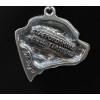 Staffordshire Bull Terrier - necklace (silver chain) - 3375 - 34123