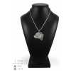 Staffordshire Bull Terrier - necklace (silver cord) - 3253 - 33402
